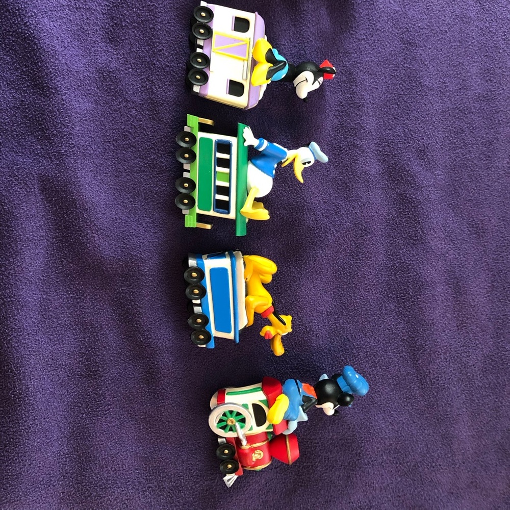 Vintage Disney Hallmark Merry Miniature Train set